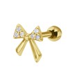 Bow Helix Ear Piercing TIP-3340